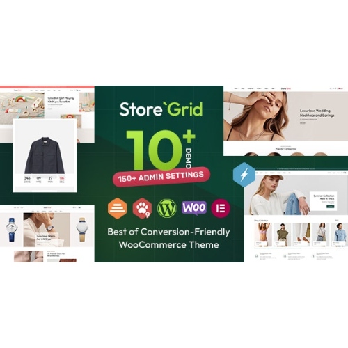 StoreGrid – Moda ve Çok Amaçlı WooCommerce Teması