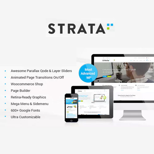 Strata – Profesyonel Çok Amaçlı Tema