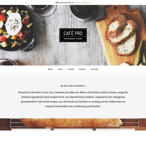 StudioPress Cafe Pro Genesis WordPress Teması