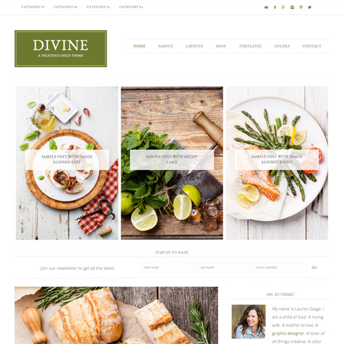 StudioPress Divine Pro Genesis WordPress Teması