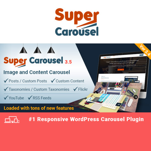 Super Carousel – Duyarlı WordPress Eklentisi