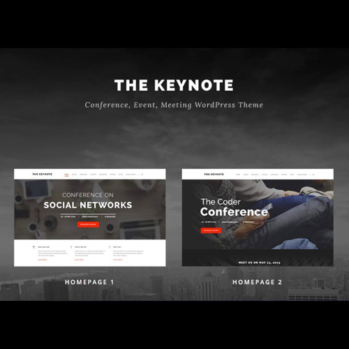 Keynote – Konferans / Etkinlik / Toplantı WordPress Teması