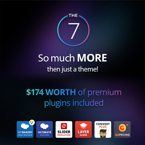 The7 — WordPress için Çok Amaçlı Web Sitesi Oluşturma Araç Seti