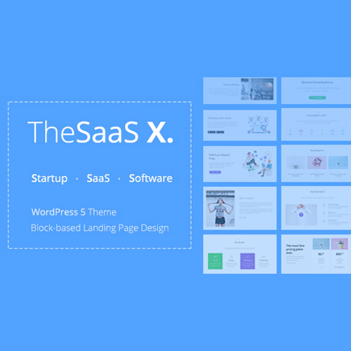 TheSaaS X – Duyarlı SaaS, Startup & Business WordPress Teması