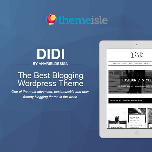 Didi – Moda Blogu WordPress Teması