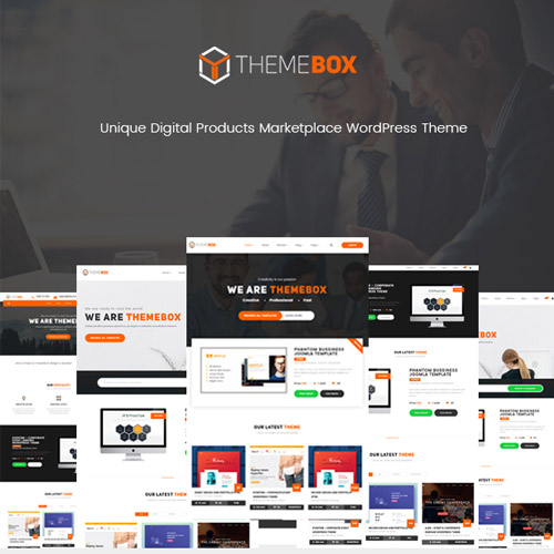 Themebox – Dijital Ürünler E-Ticaret WordPress Teması
