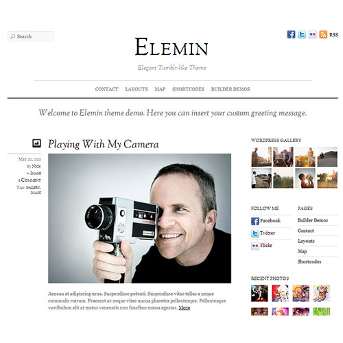 Themify Elemin WordPress Teması