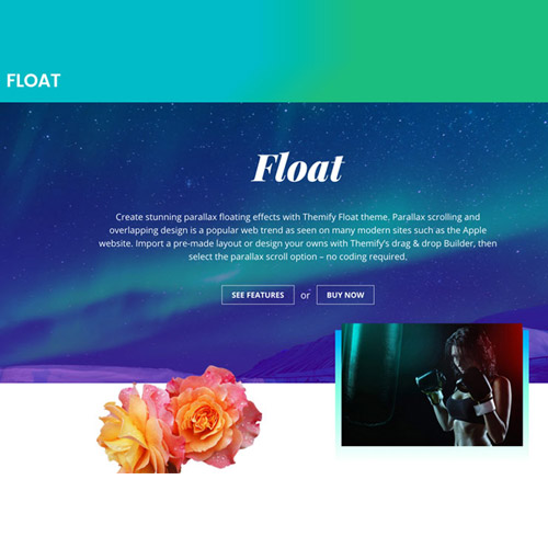 Themify Float WordPress Teması