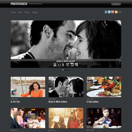 Themify Phototouch WordPress Teması
