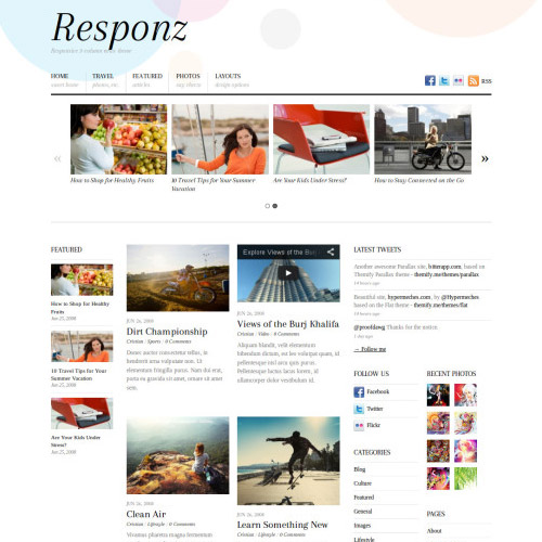 Themify Responz WordPress Teması