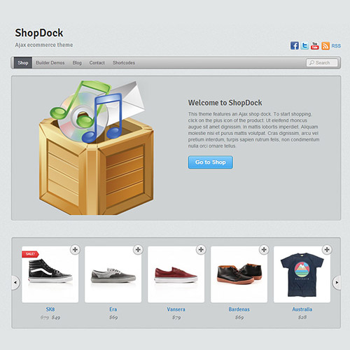 Themify Shopdock WooCommerce Teması
