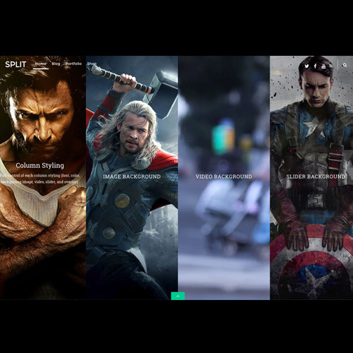 Themify Bölünmüş WordPress Teması