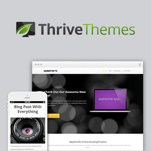 Thrive Temaları Ateşleme WordPress Teması