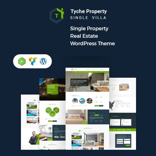 Tyche Properties- Tek Mülkiyet Gayrimenkul WordPress Teması