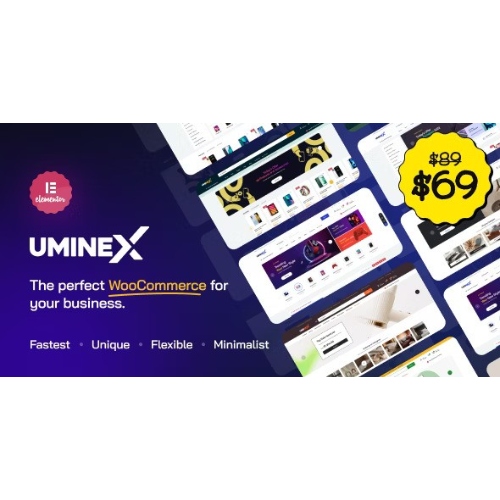 Uminex – Çok Amaçlı WooCommerce Teması