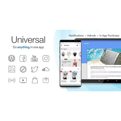 Universal – Tam Çok Amaçlı Android Uygulaması