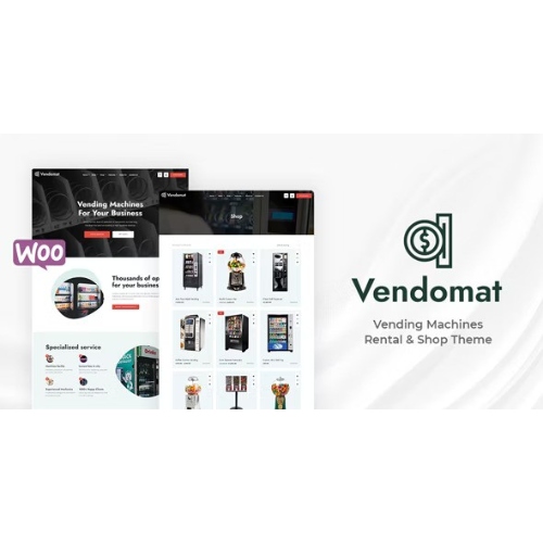 Vendomat – Otomat Makineleri WooCommerce Teması