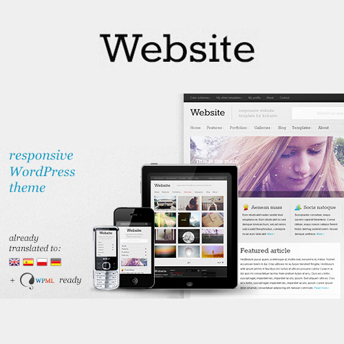 Web Sitesi – Duyarlı WordPress Teması