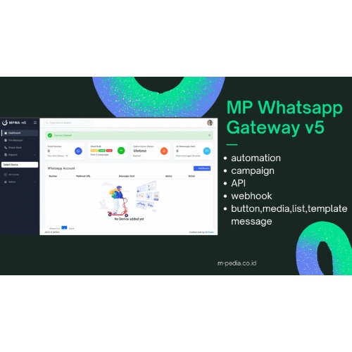 Whatsapp Ağ Geçidi | Çoklu Cihaz | Mpedia