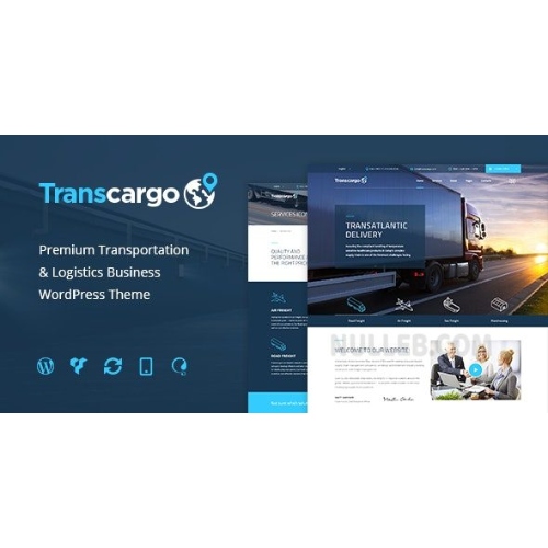 Transcargo – Lojistik için Taşımacılık WordPress Teması