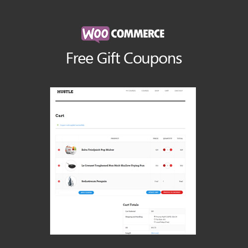 WooCommerce Ücretsiz Hediye Kuponları