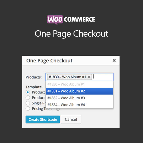WooCommerce Tek Sayfa Ödeme