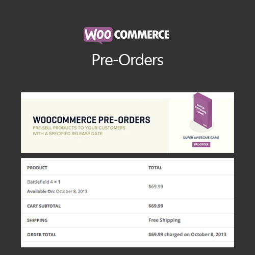 WooCommerce Ön Siparişleri
