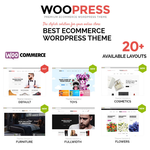 WooPress – Duyarlı E-ticaret WordPress Teması