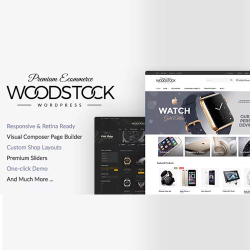 Woodstock – Elektronik Duyarlı WooCommerce Teması