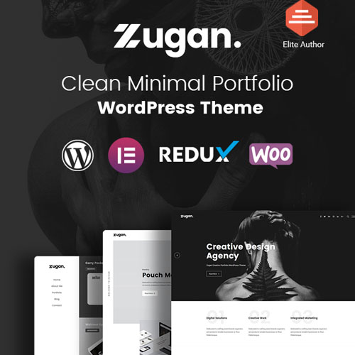 Zugan – Minimal Portföy WordPress Teması