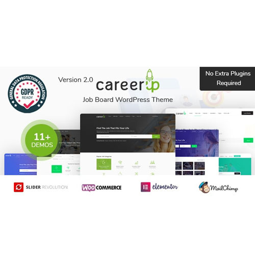CareerUp – İş Panosu WordPress Teması CareerUp – İş Panosu WordPress Teması - Görsel 1