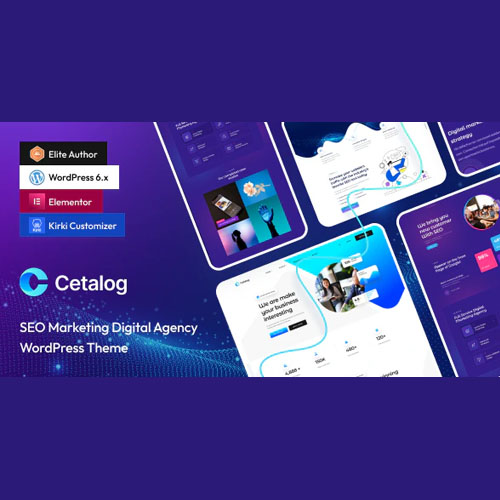 Cetalog – Pazarlama ve SEO Ajansı WordPress Teması + RTL