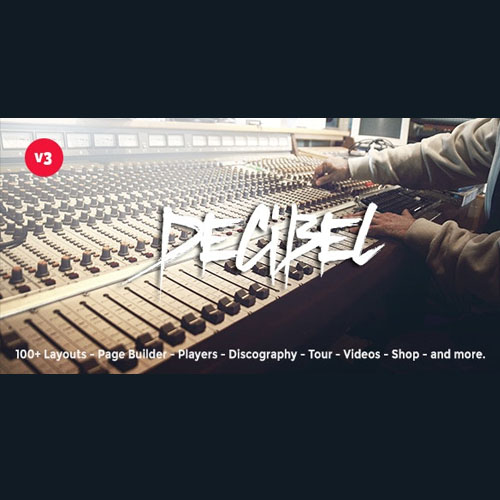 Desibel – Profesyonel Müzik WordPress Teması
