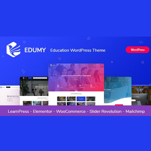 Edumy – LMS Çevrimiçi Eğitim Kursu WordPress Teması