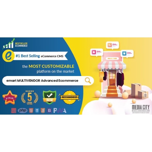 emart – Laravel Çok Satıcılı e-Ticaret Gelişmiş CMS