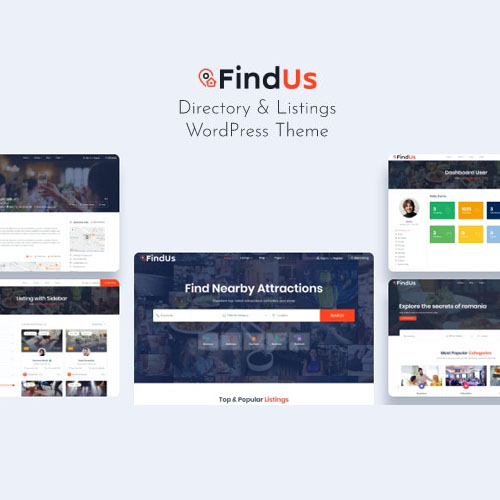 Findus – Dizin Listeleme WordPress Teması