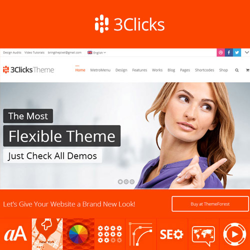 3Tıklama | Duyarlı Çok Amaçlı WordPress Teması 3Tıklama | Duyarlı Çok Amaçlı WordPress Teması - Görsel 1