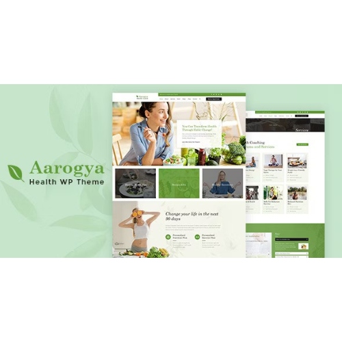 Aarogya | Beslenme ve Diyetisyen WordPress Teması Aarogya | Beslenme ve Diyetisyen WordPress Teması - Görsel 1