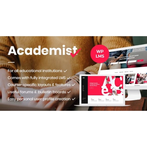 Akademisyen – Eğitim & Öğrenim Yönetim Sistemi Teması