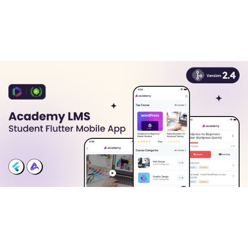 Akademi Lms Öğrencisi Flutter Mobil Uygulaması