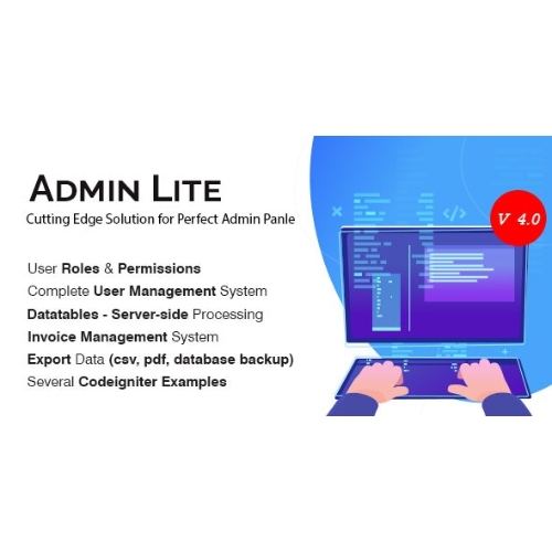 Admin Lite – PHP Yönetici Paneli + Kullanıcı Yönetimi Admin Lite – PHP Yönetici Paneli + Kullanıcı Yönetimi - Görsel 1
