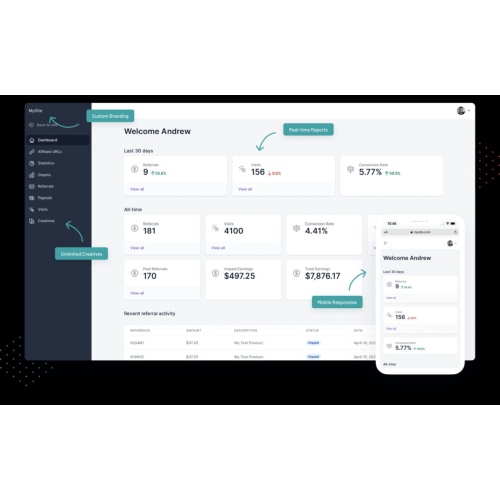 Affiliate Eklentisi – Affiliate sistemi – (66Analytics, EasyQR, phpBiolinks ve SocialProofo v36 için eklenti) Affiliate Eklentisi – Affiliate sistemi – (66Analytics, EasyQR, phpBiolinks ve SocialProofo v36 için eklenti) - Görsel 1