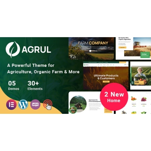 Agrul – Tarım WordPress Teması