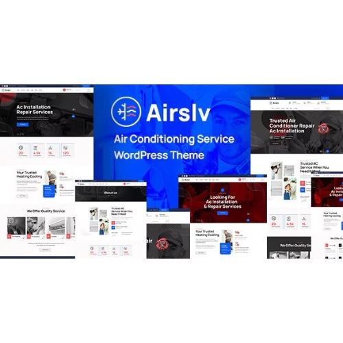 Airslv – Isıtma ve İklimlendirme WordPress Teması