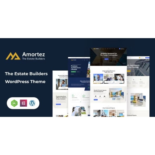 Amortez – Emlak Grubu WordPress Teması + RTL