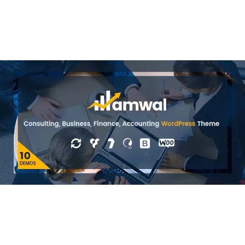 Amval | Danışmanlık Finans WordPress Teması
