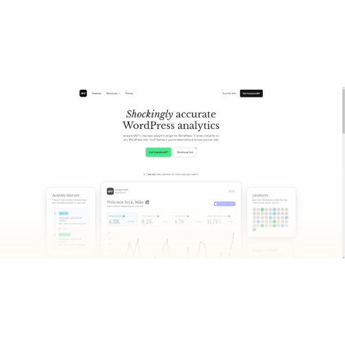 AnalyticsWP – #1 WordPress Analiz Eklentisi