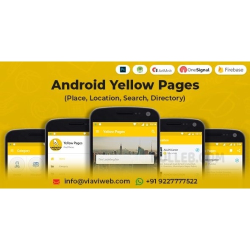 Android Sarı Sayfaları (Yer, Konum, Arama, Rehber)