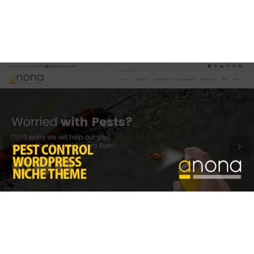 Anona – Haşere Kontrolü WordPress Teması