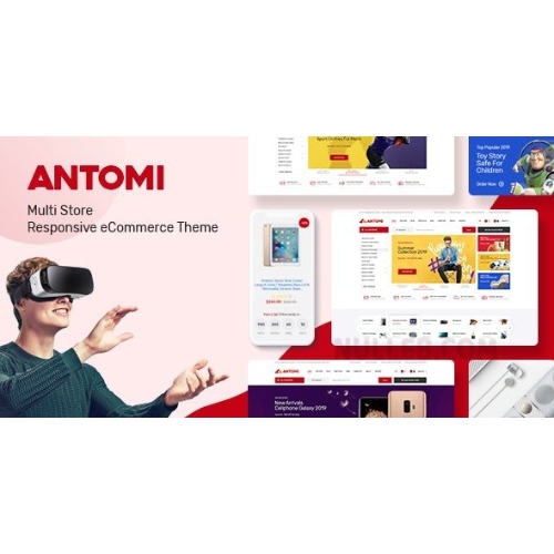 Antomi – WooCommerce WordPress için Çok Amaçlı Tema